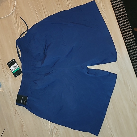 JORDAN MEN LEGACY AJ13 POOLSIDE SHORTS (NAVY) - Picture 2 of 3